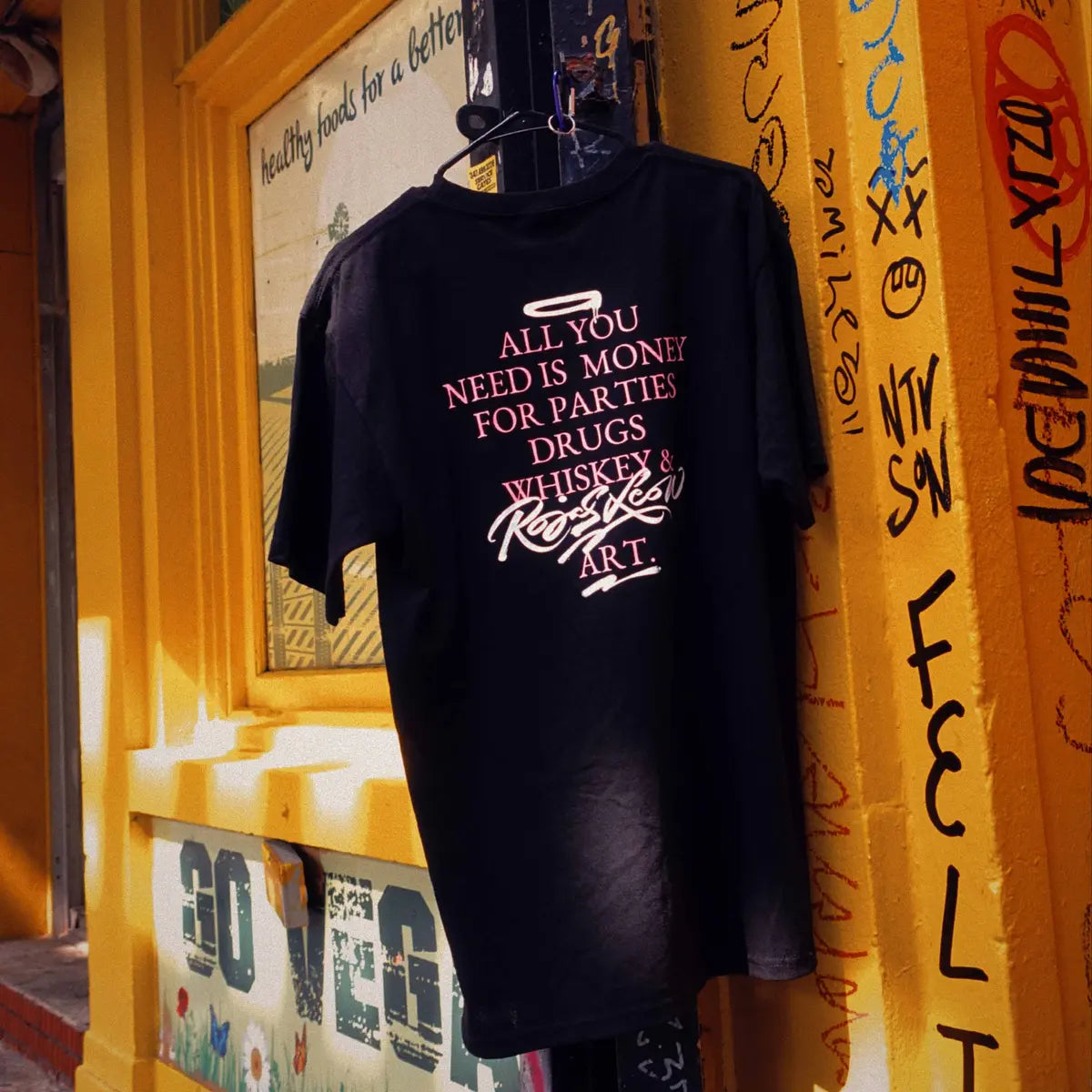 "I NEED MONEY FOR ART"