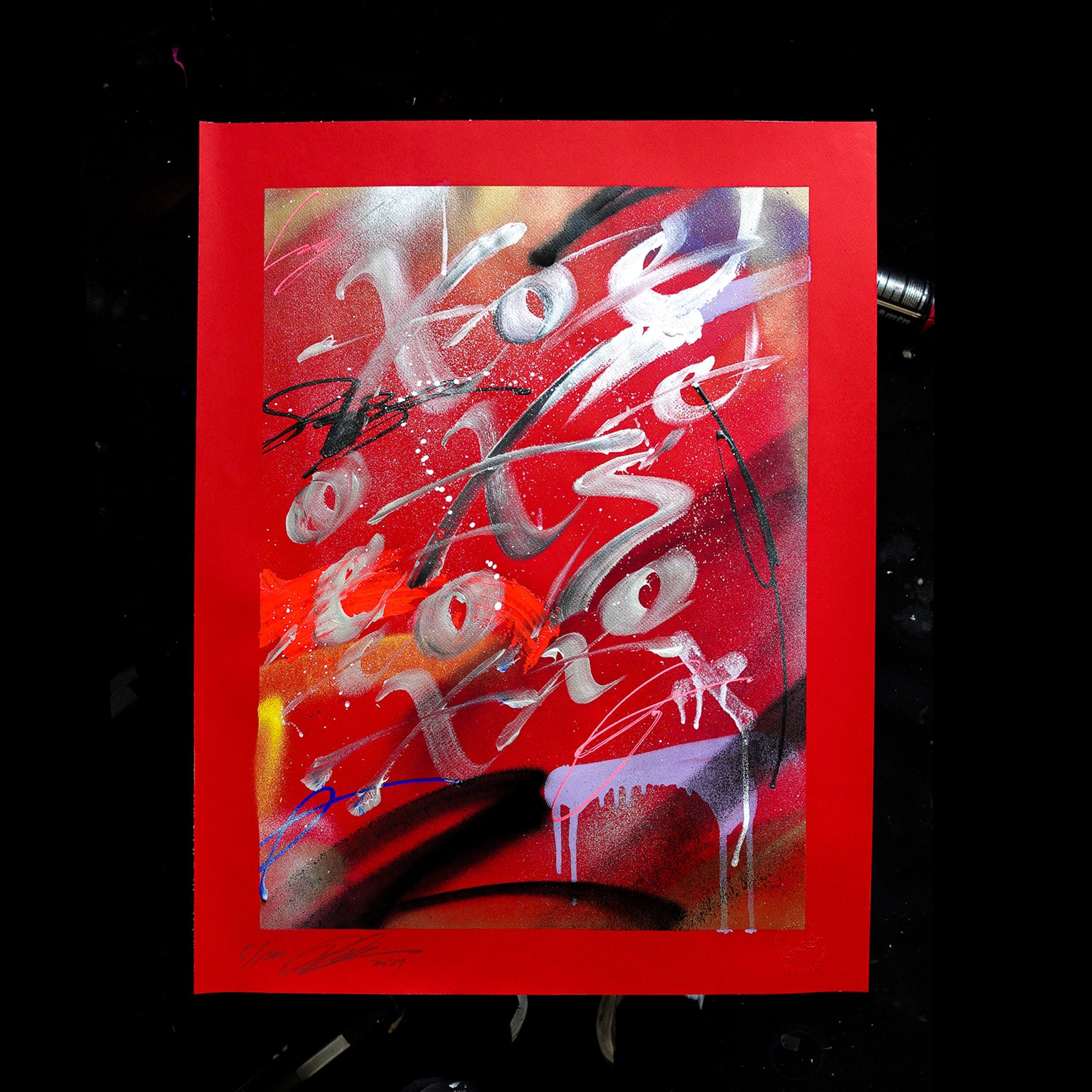 #5 - Serie "Rojo Inesperado" (5/10) Serie Limitada