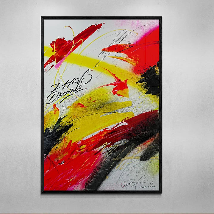 "I Have Dreams" - Bsas, Argentina 2022 - Original on Paper