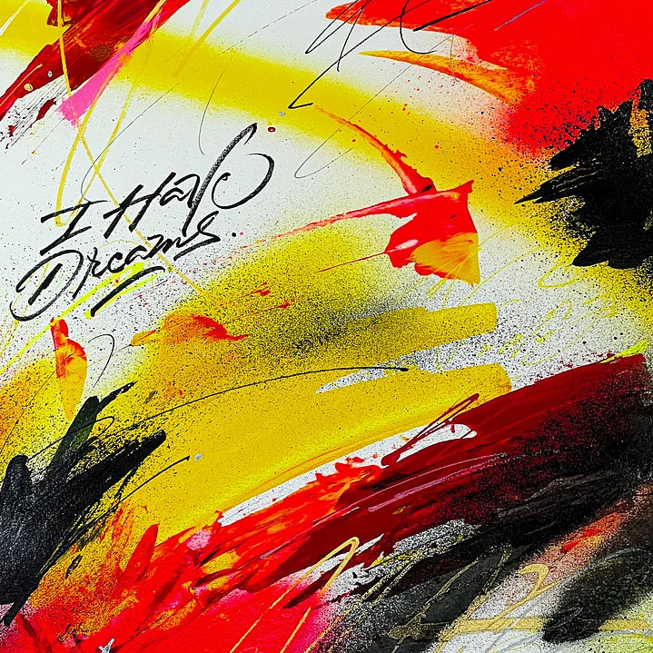 "I Have Dreams" - Bsas, Argentina 2022 - Original on Paper