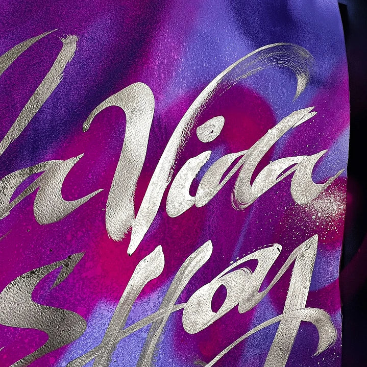 "La Vida es Hoy" Gold Version- Original on Paper 2025