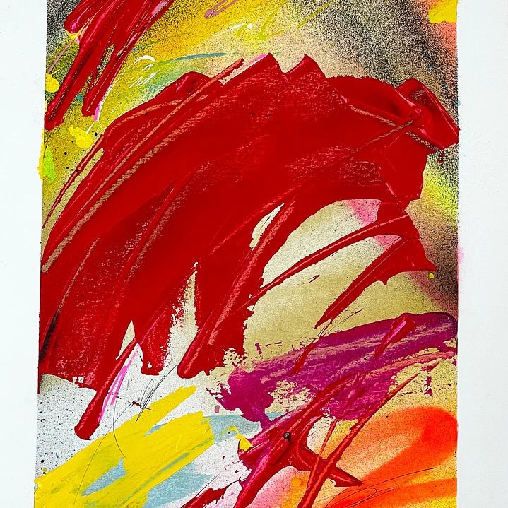 "RED" - Bsas, Argentina 2022 - Original on Paper