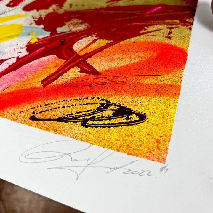 "RED" - Bsas, Argentina 2022 - Original on Paper