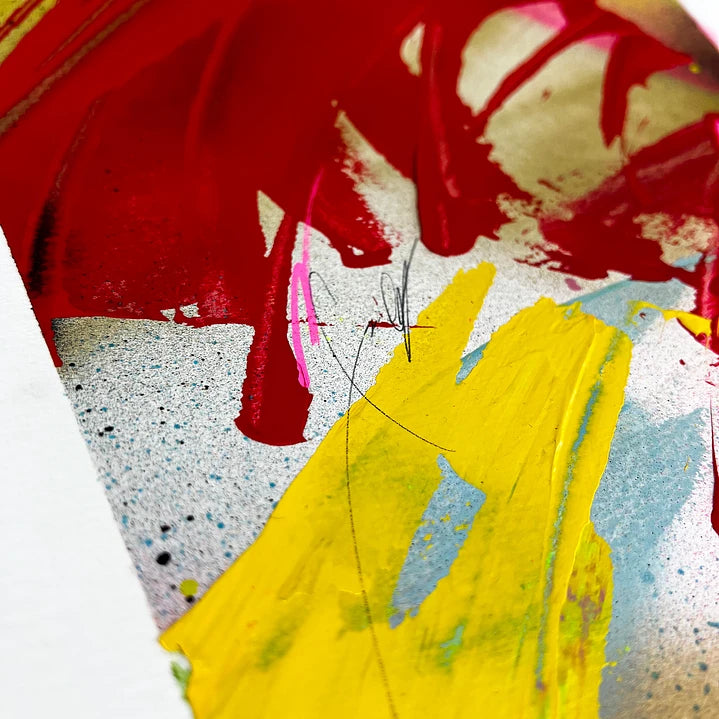 "RED" - Bsas, Argentina 2022 - Original on Paper