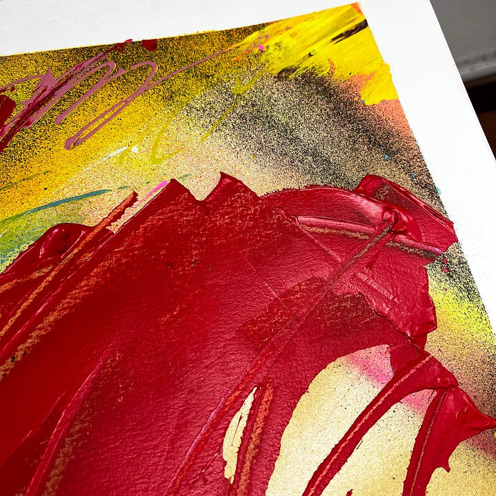 "RED" - Bsas, Argentina 2022 - Original on Paper