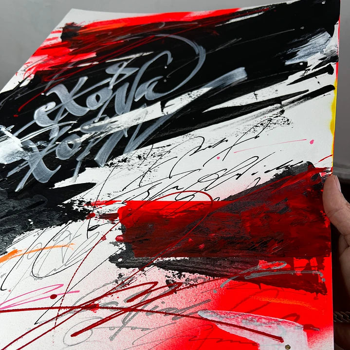 "XOXO" - Bsas, Argentina 2022 - Original on Paper