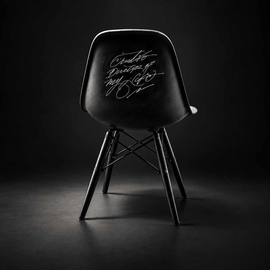 CREATIVE DIRECTOR OF MY LIFE - ART CHAIR