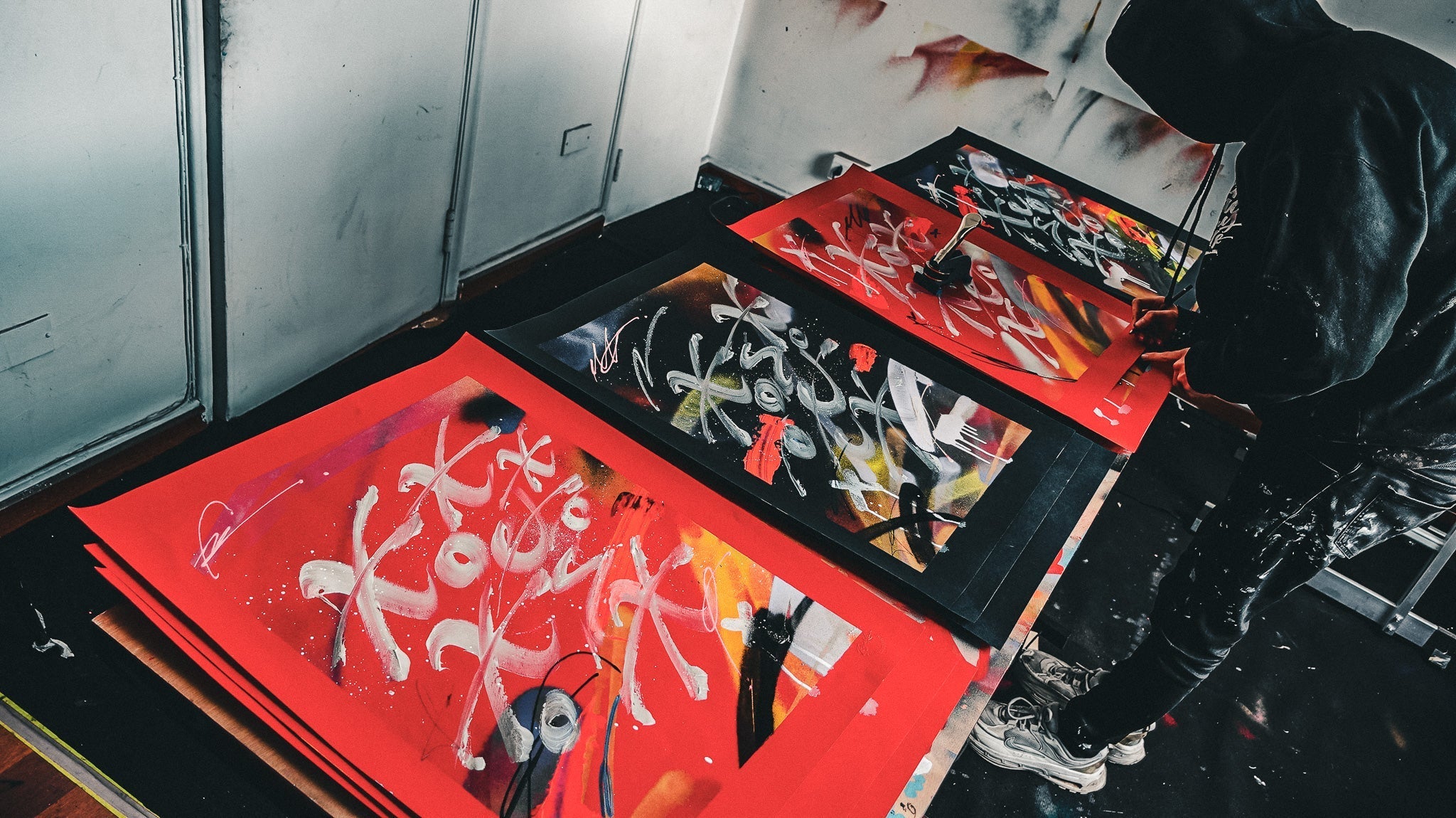 Serie "Rojo Inesperado" - Serie Limitada Black