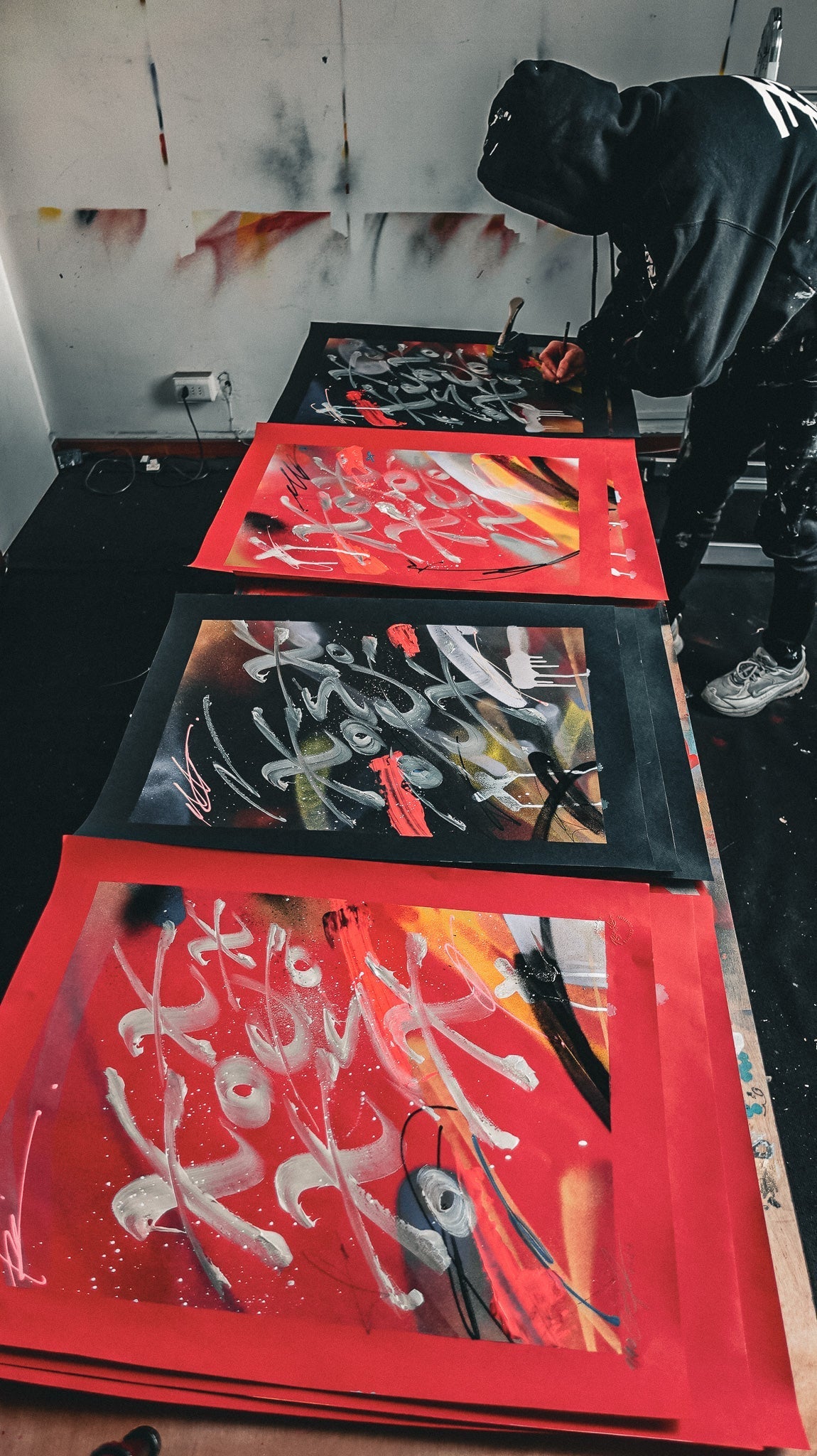 Serie "Rojo Inesperado" - Serie Limitada Black