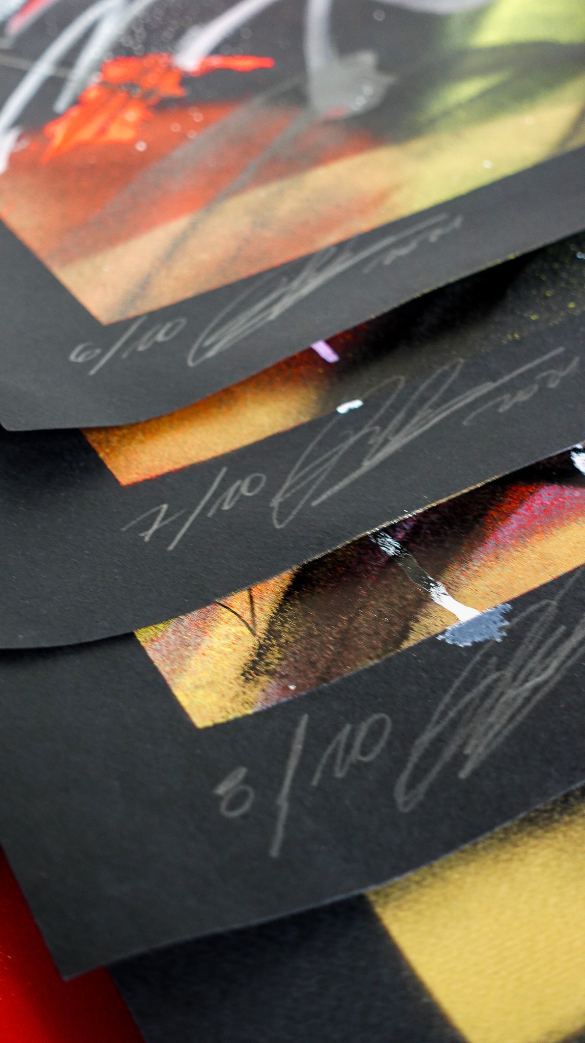 Serie "Rojo Inesperado" - Serie Limitada Black