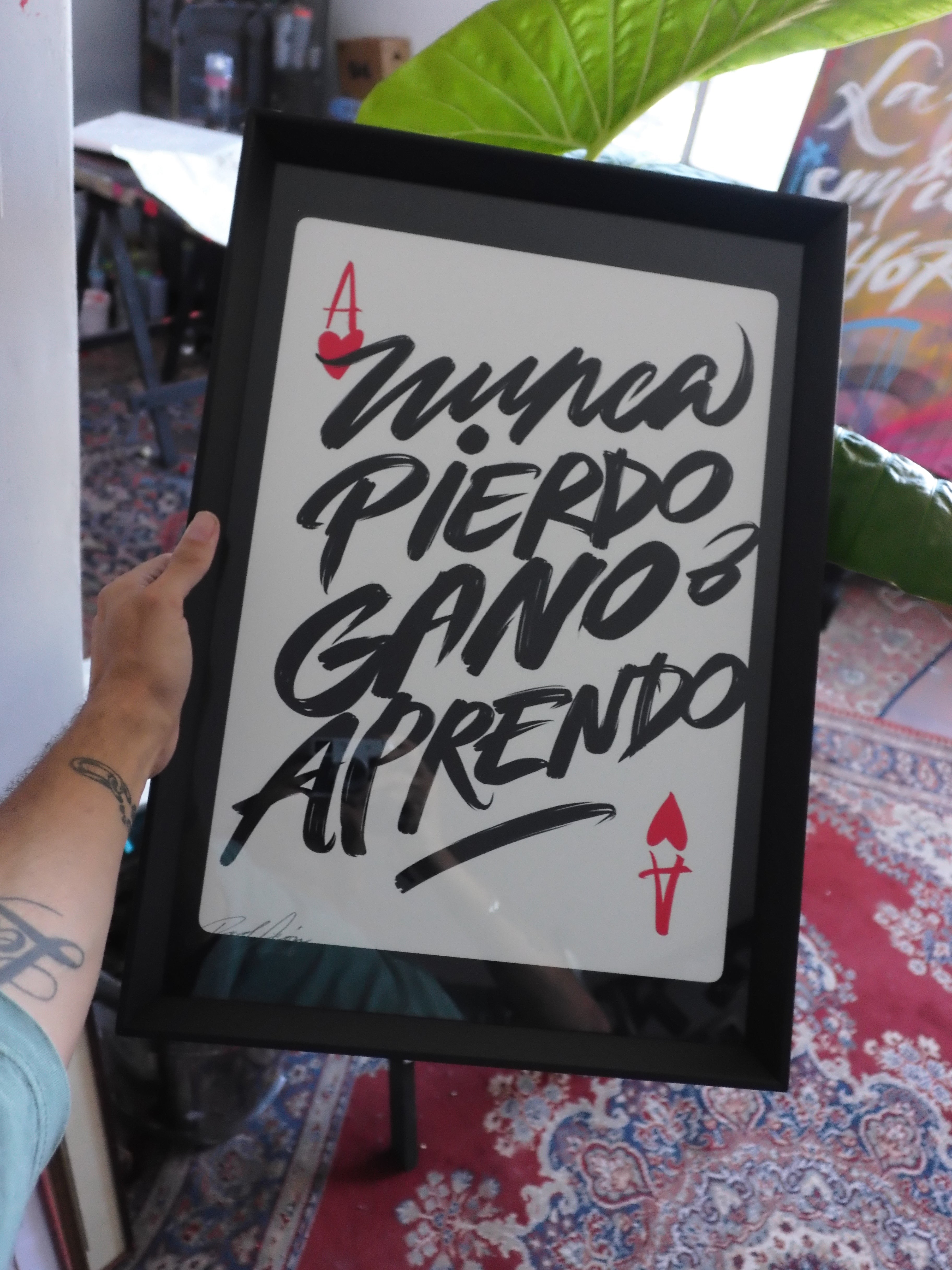 "Nunca Pierdo Gano o Aprendo"