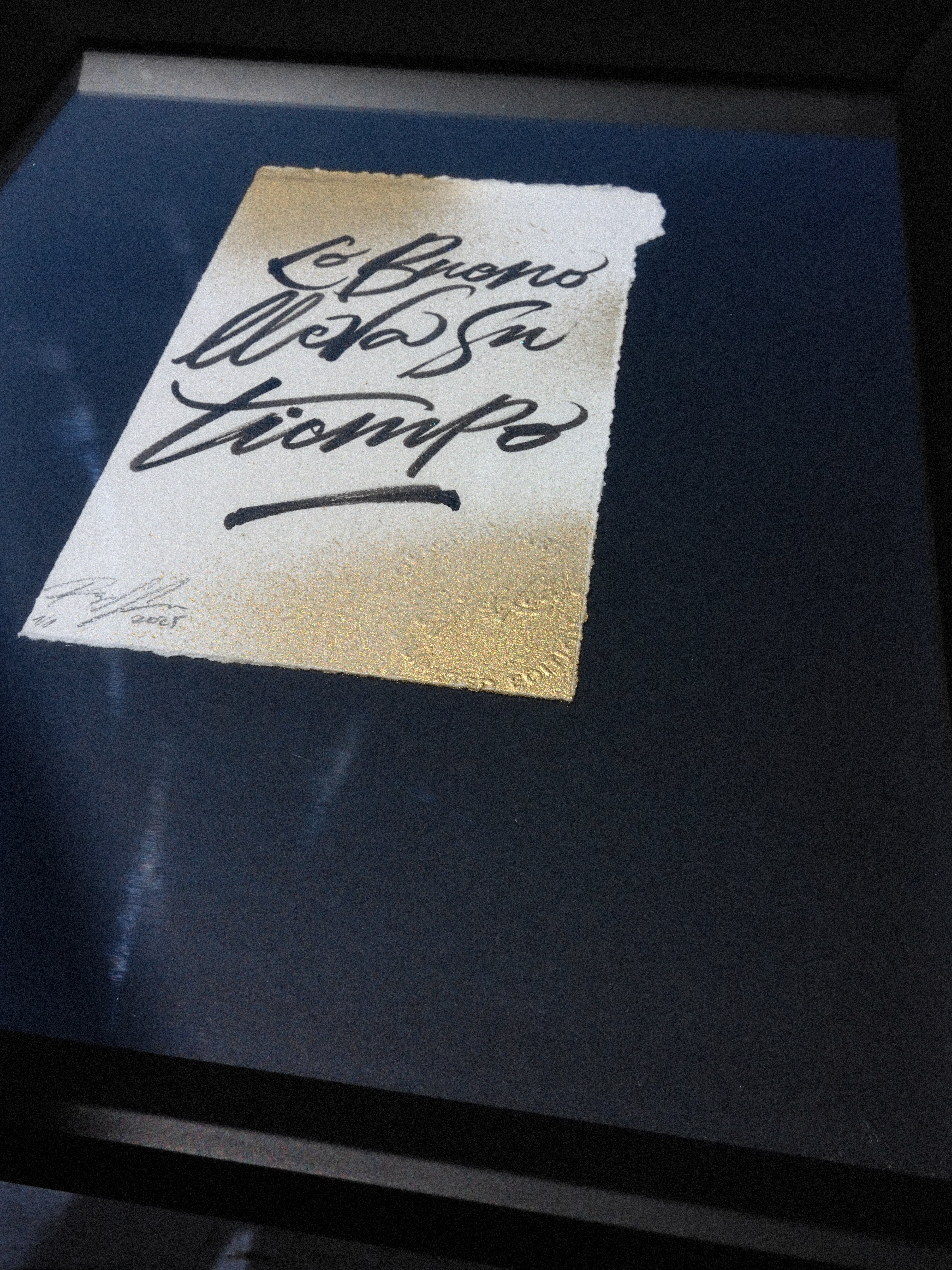 "Lo Bueno Lleva Tiempo" Paris 2017 Serie.