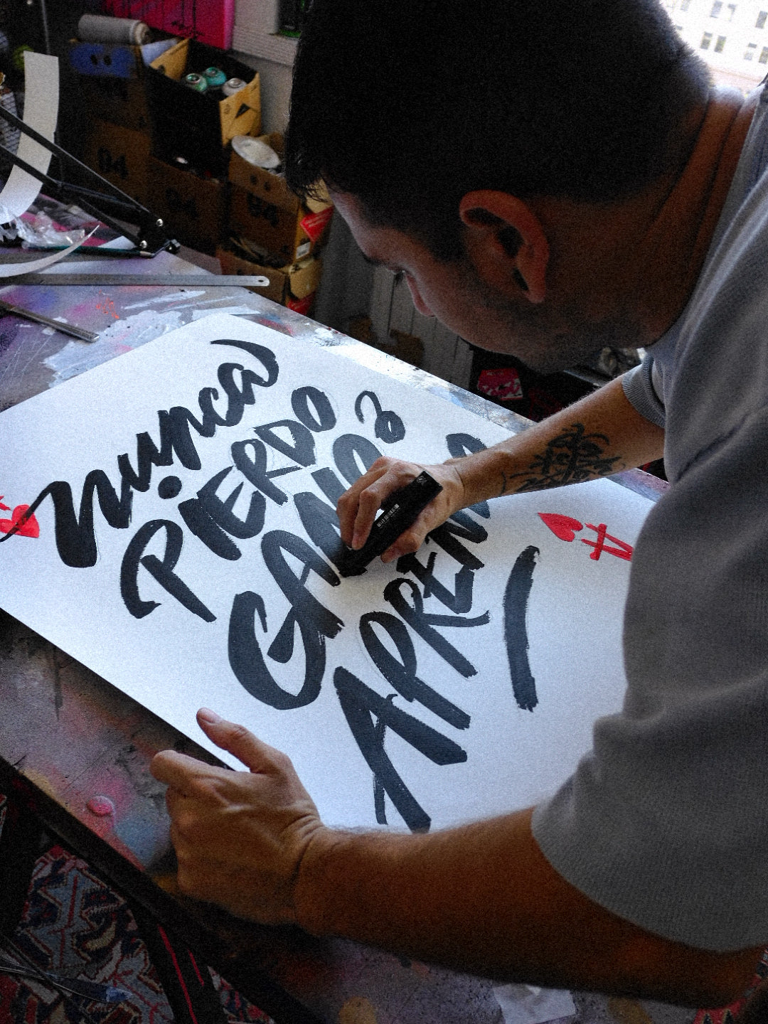 "Nunca Pierdo Gano o Aprendo" Orignal