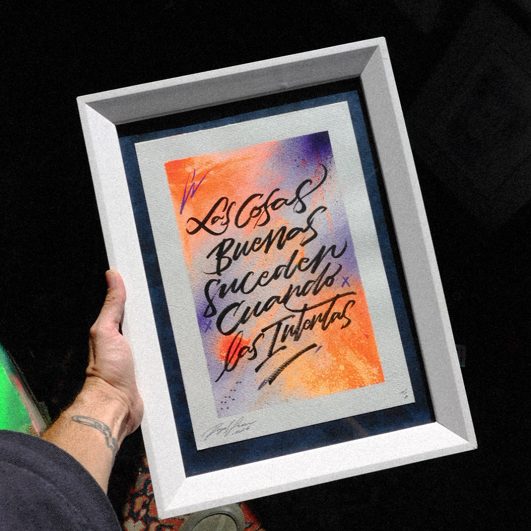 "Las Cosas Buenas Suceden Cuando Las Intentas"