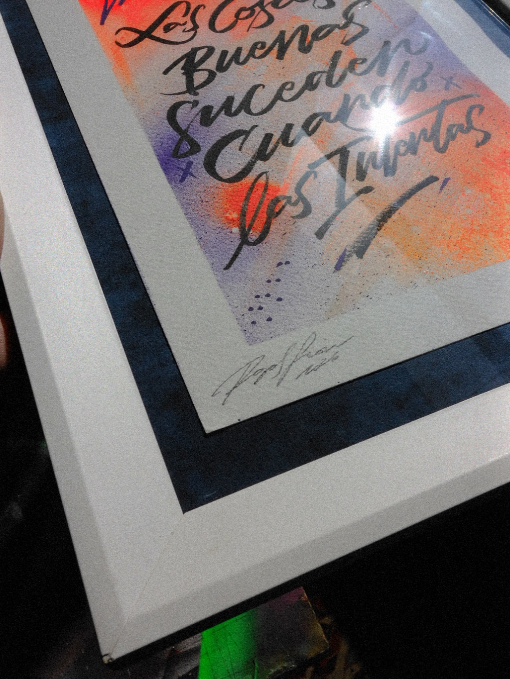 "Las Cosas Buenas Suceden Cuando Las Intentas"