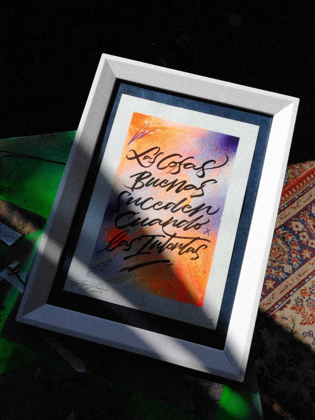 "Las Cosas Buenas Suceden Cuando Las Intentas"