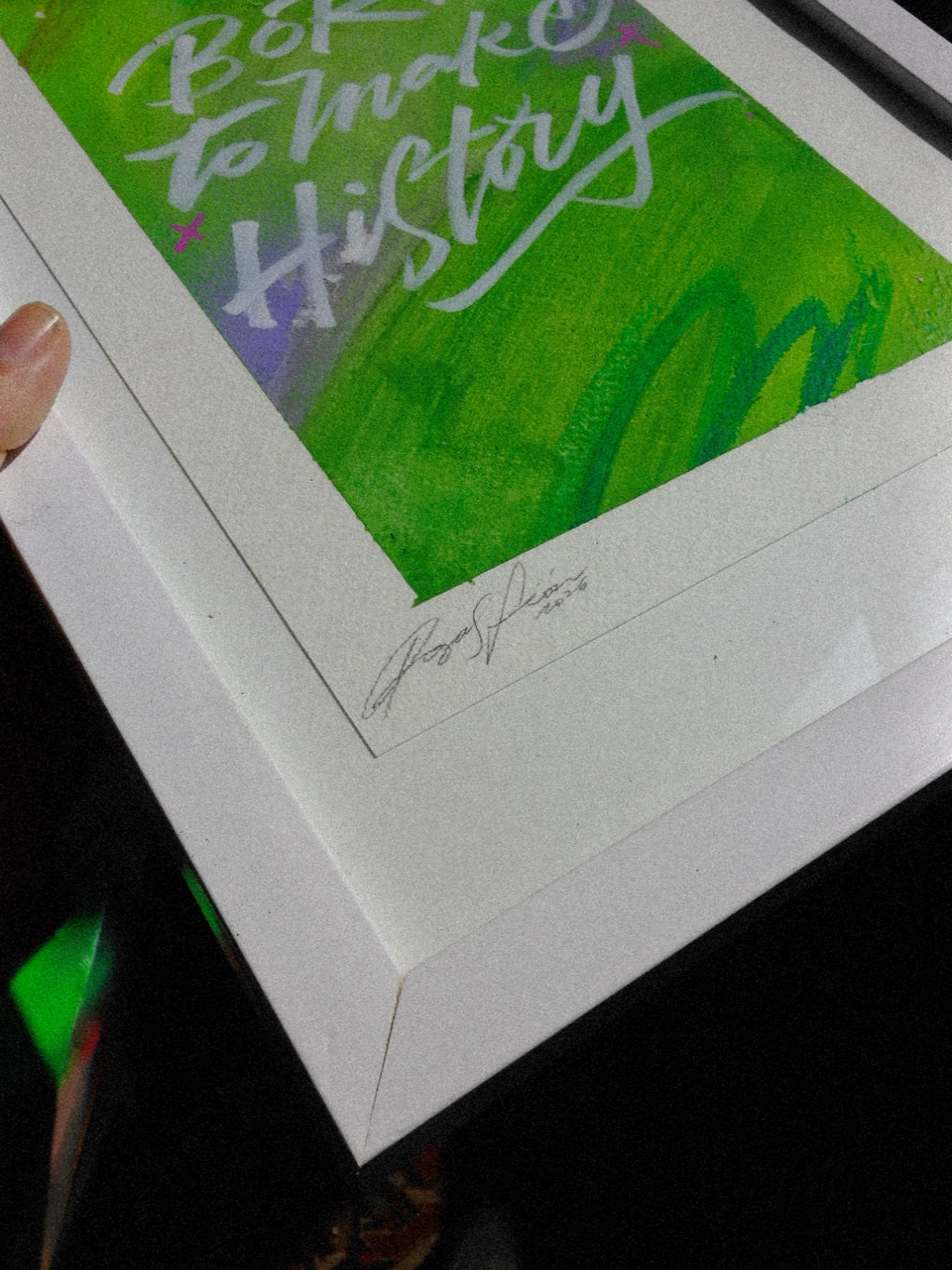 "Born To Make History"