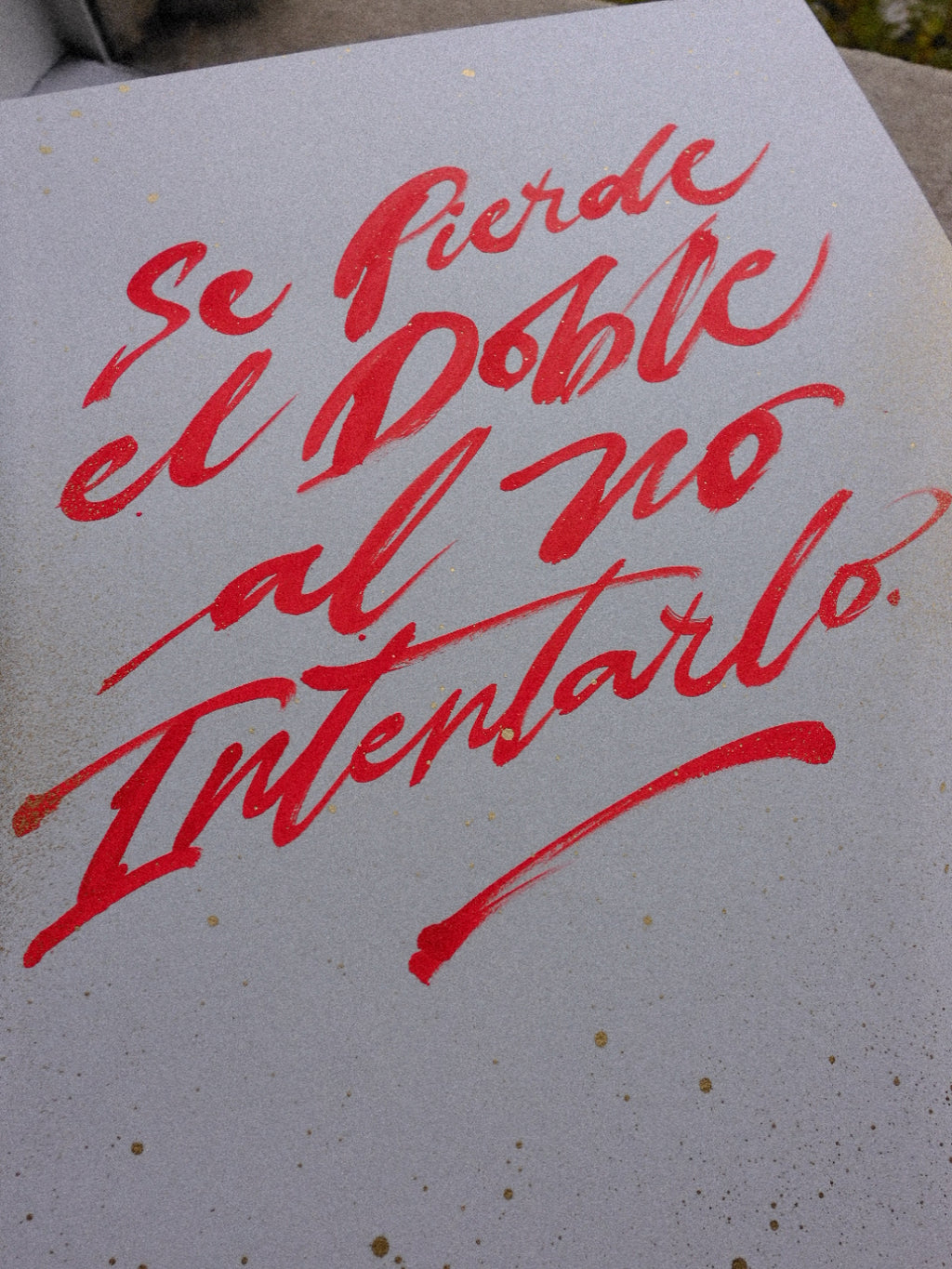 Se pierde el doble al no intentarlo