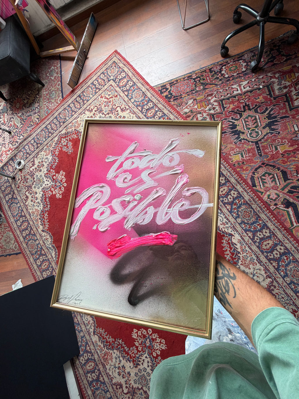 "Todo es Posible" - Pintura Sobre Papel.