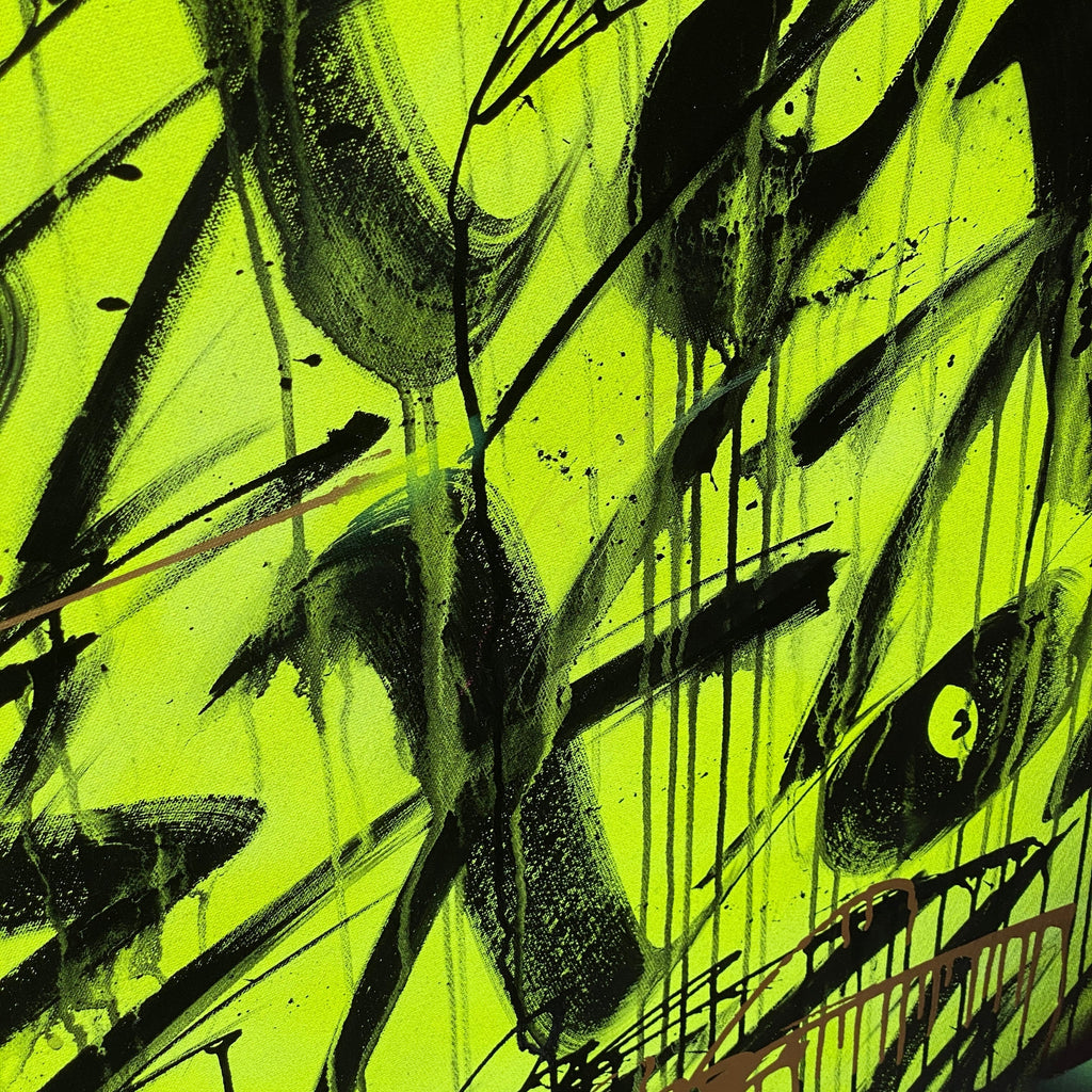 Fluor Circle Texture (Canvas)