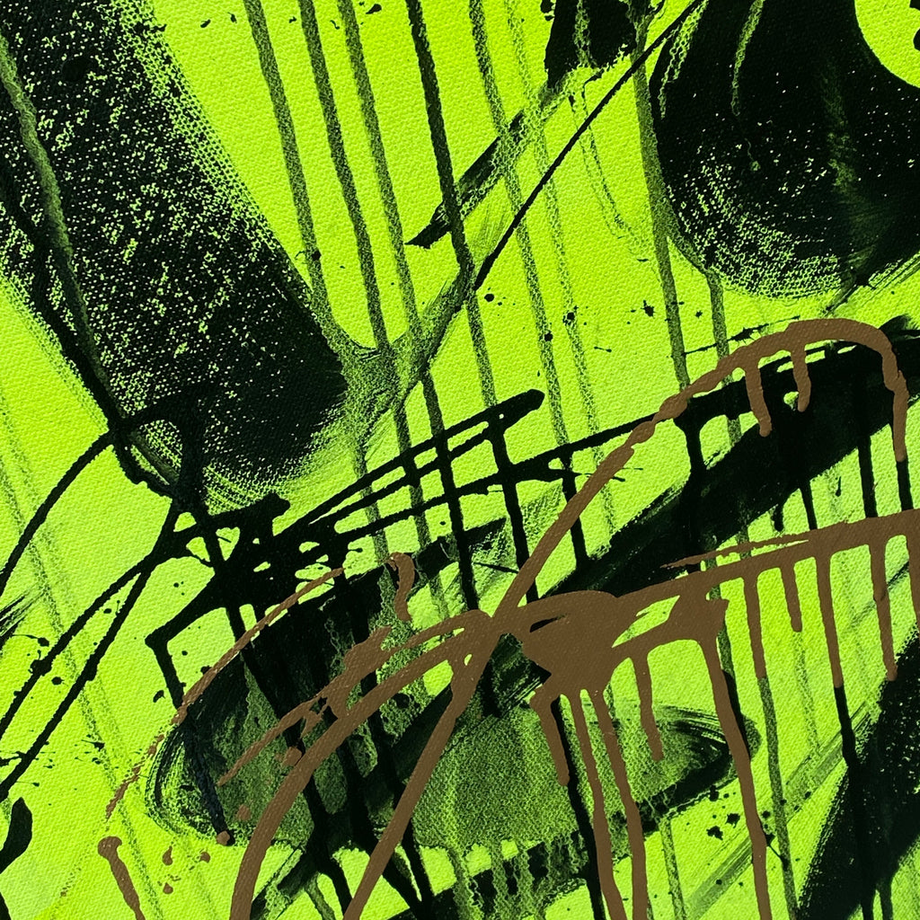 Fluor Circle Texture (Canvas)