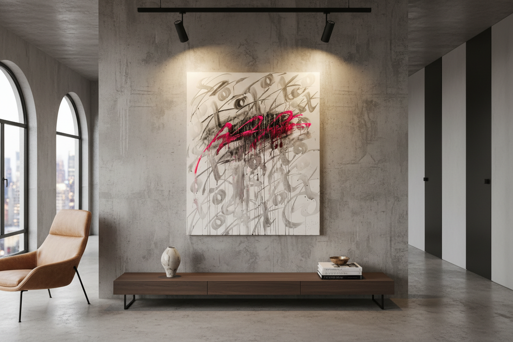 "ABSTRACT ROSE LINE"