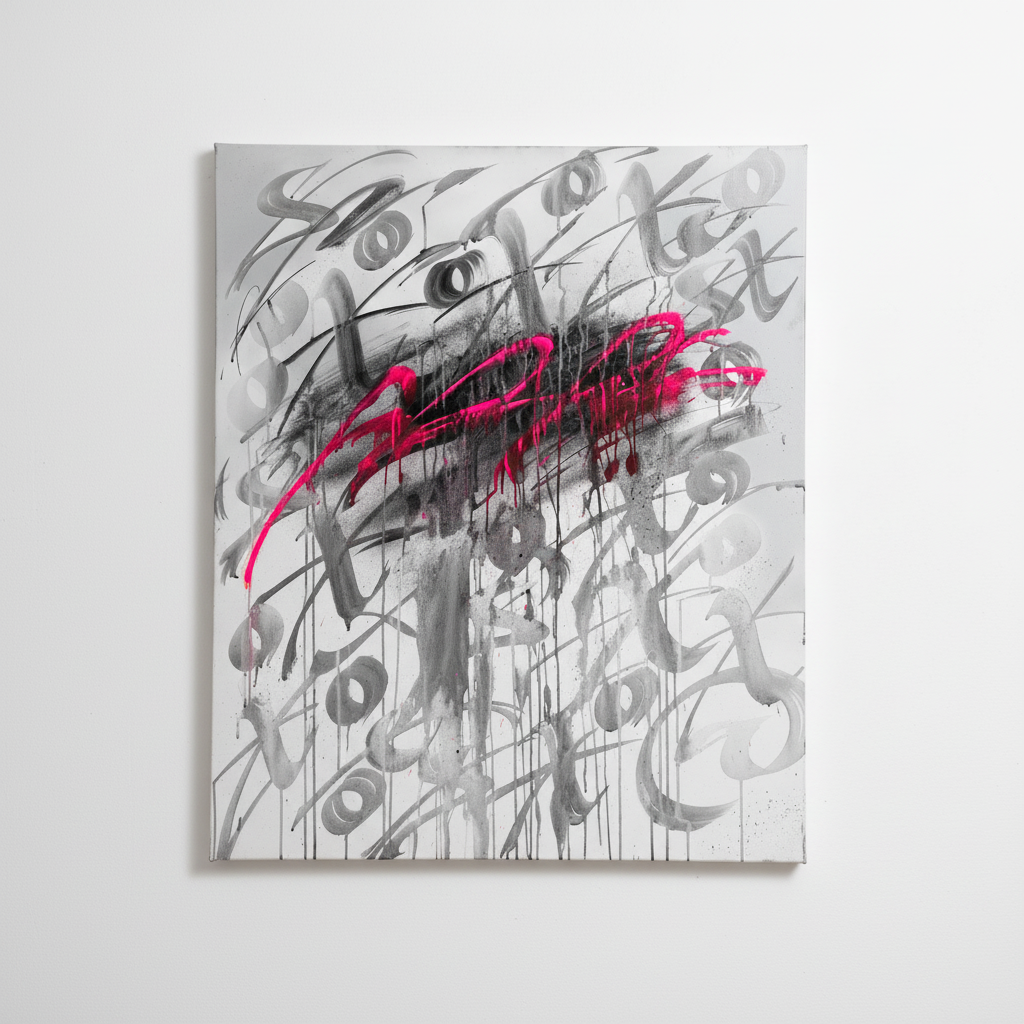 "ABSTRACT ROSE LINE"