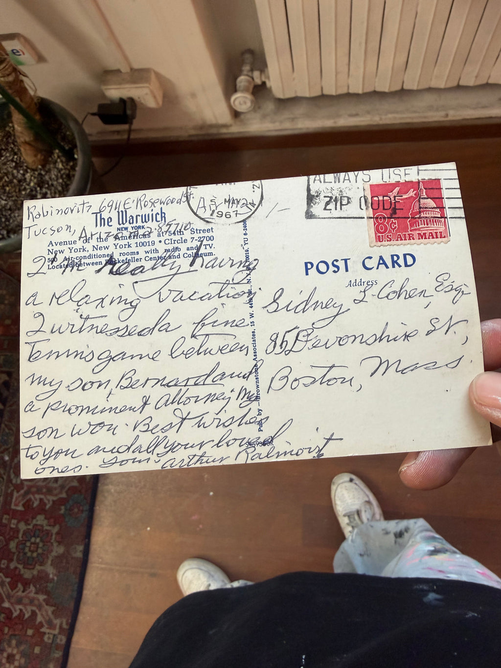 #1 OLD POSTALS — NEW YORK 26
