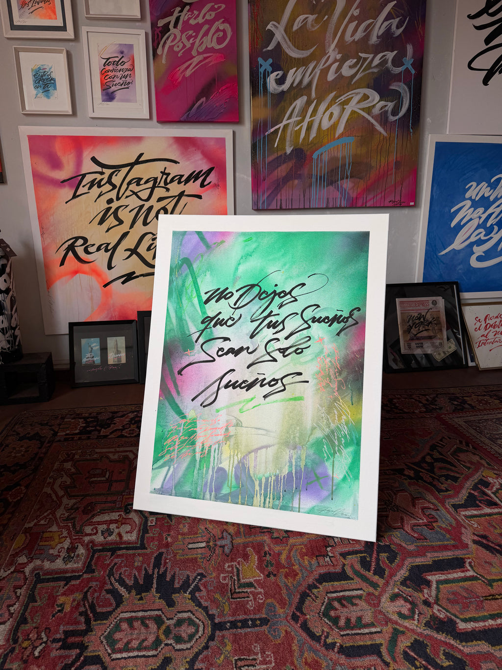 NO DEJES QUE TUS SUEÑOS SEAN SOLO SUEÑOS -  ARTSTGO SERIES
