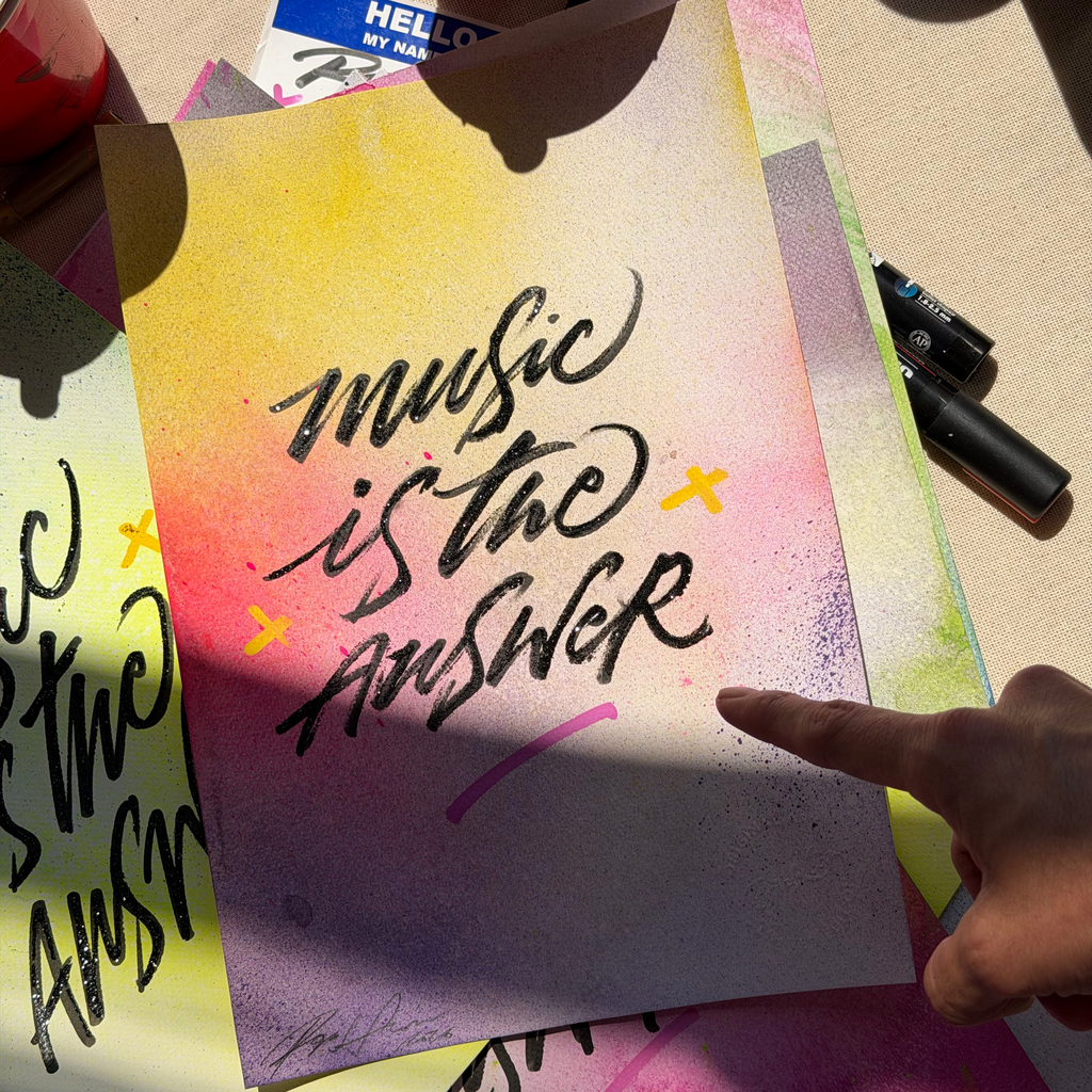 "Music Is the Answer" Limited Drop