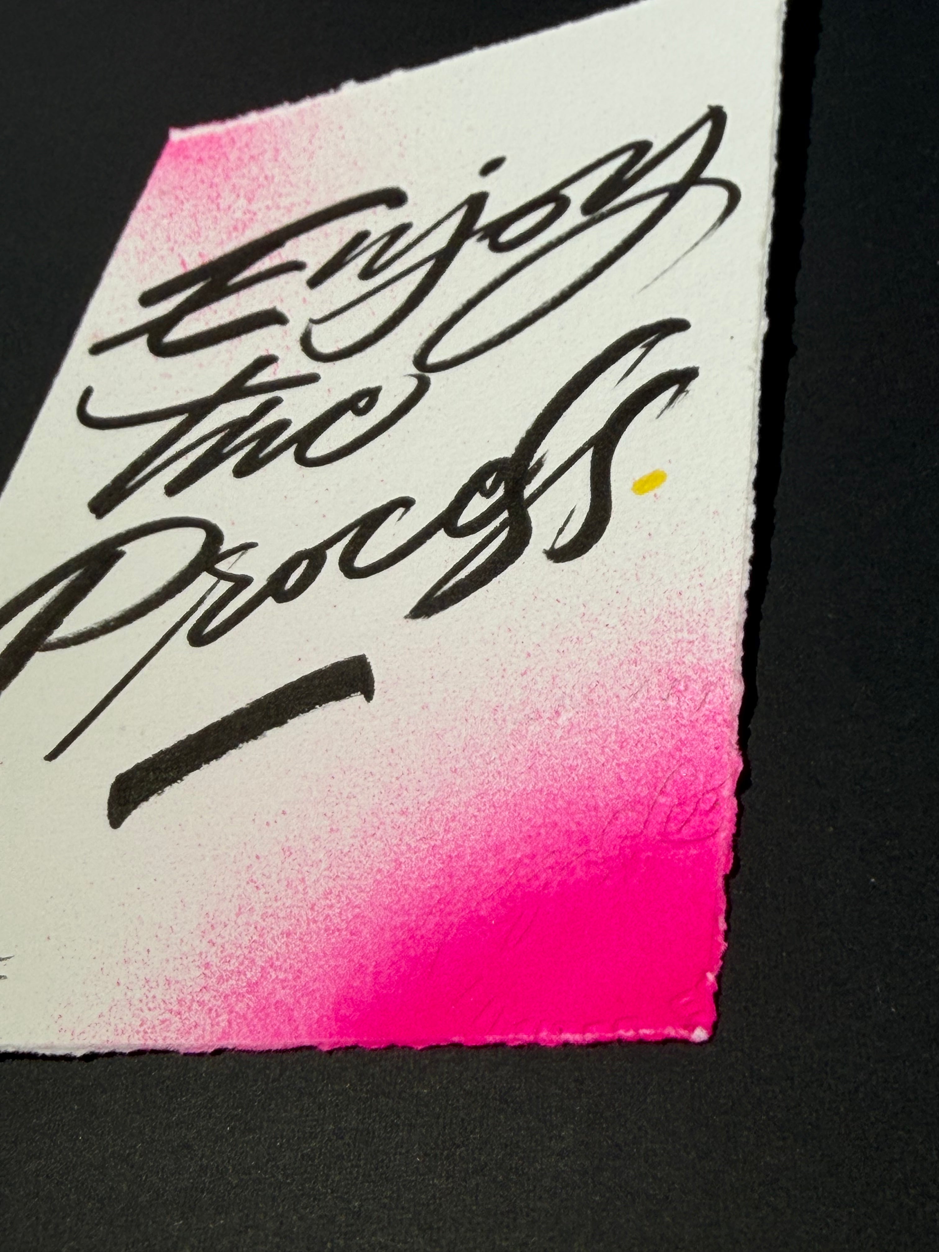 "Enjoy The Process" Paris 2017 Serie.