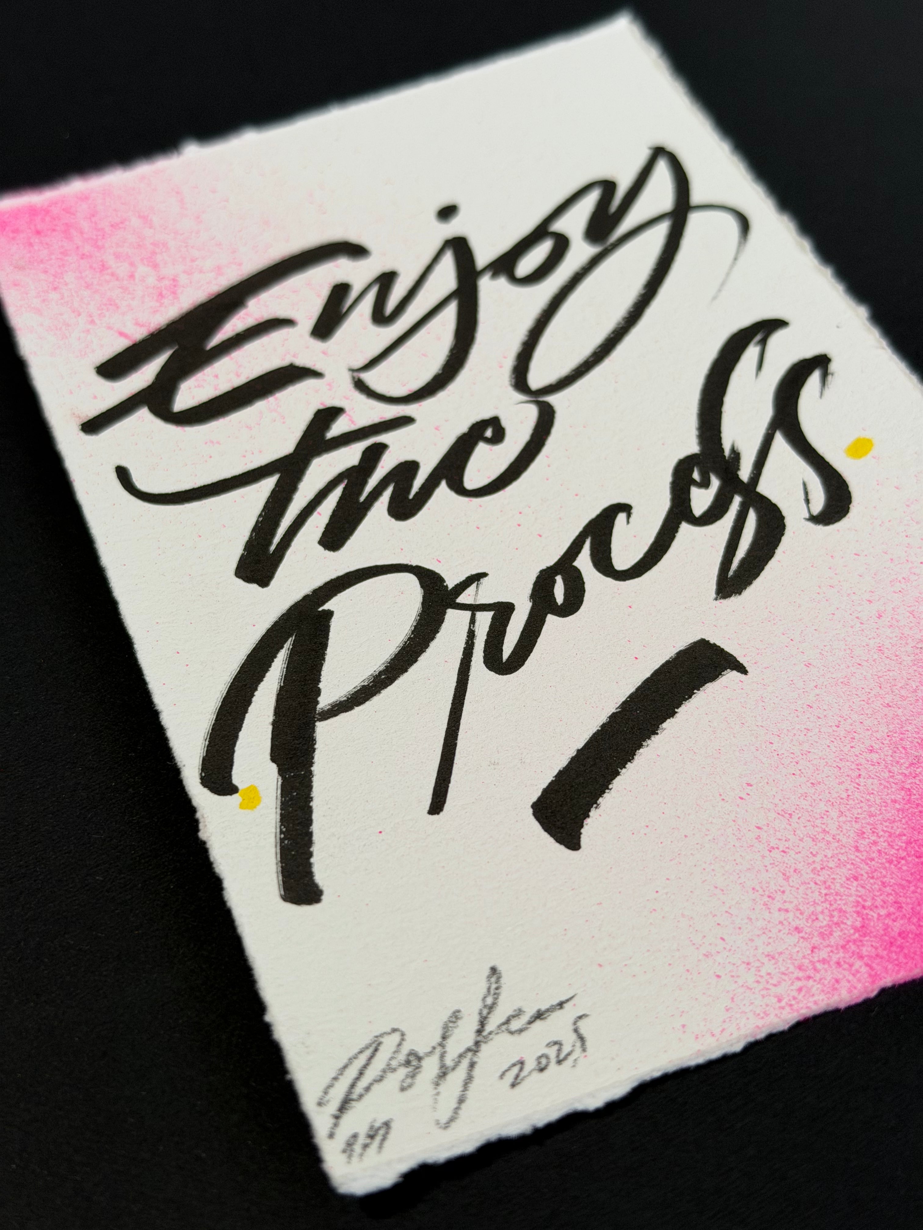 "Enjoy The Process" Paris 2017 Serie.