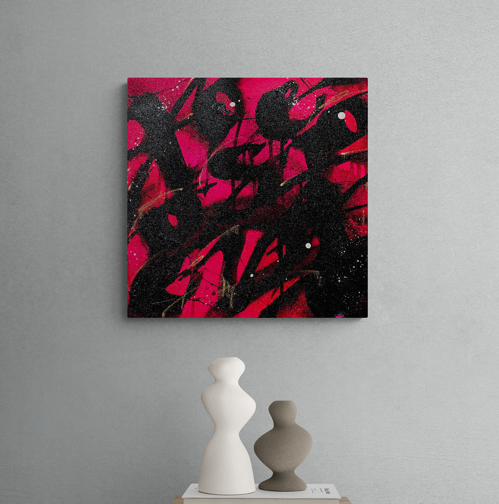 Texture Pink Canvas - 2022