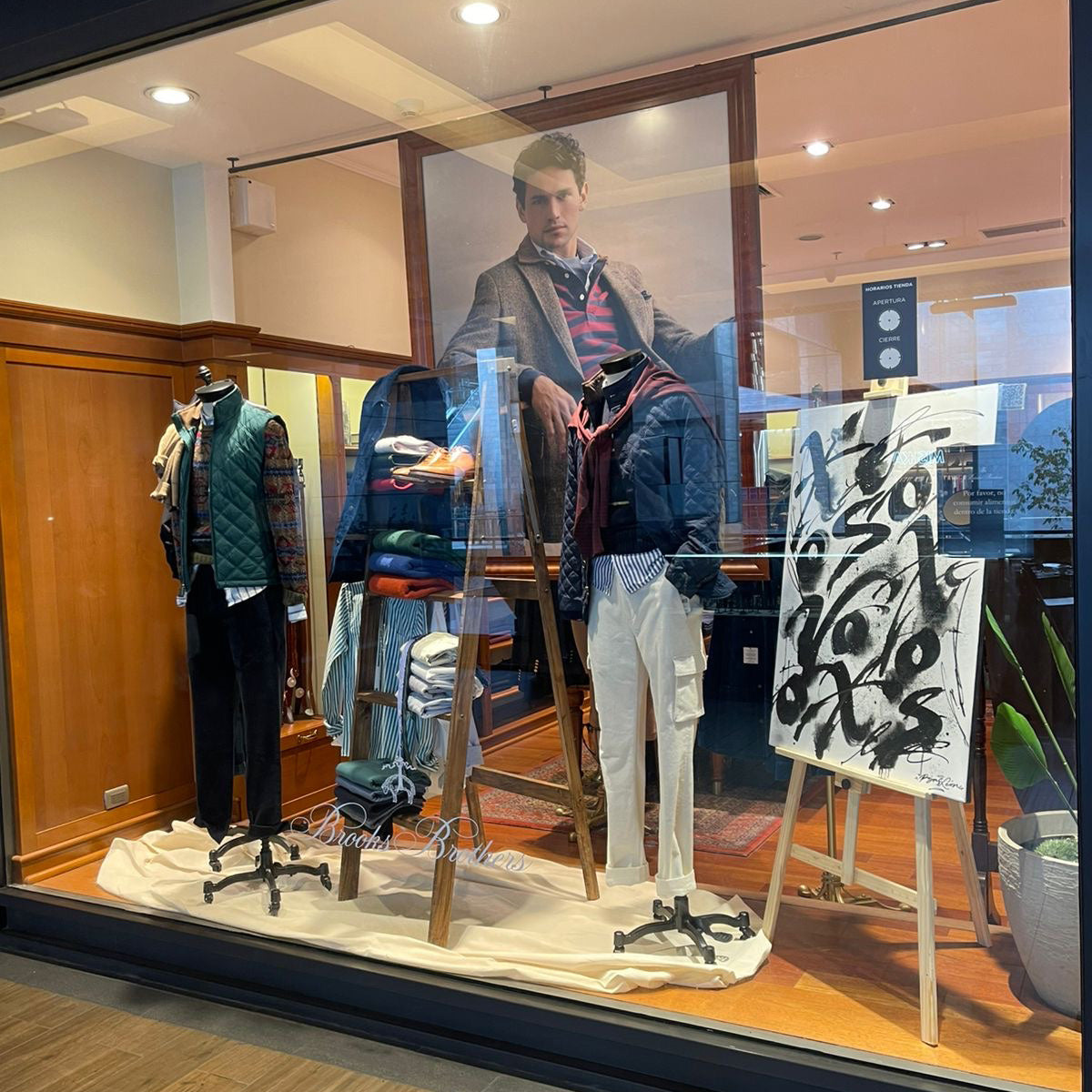 Texture Luxury on Canvas x Brooks Brothers