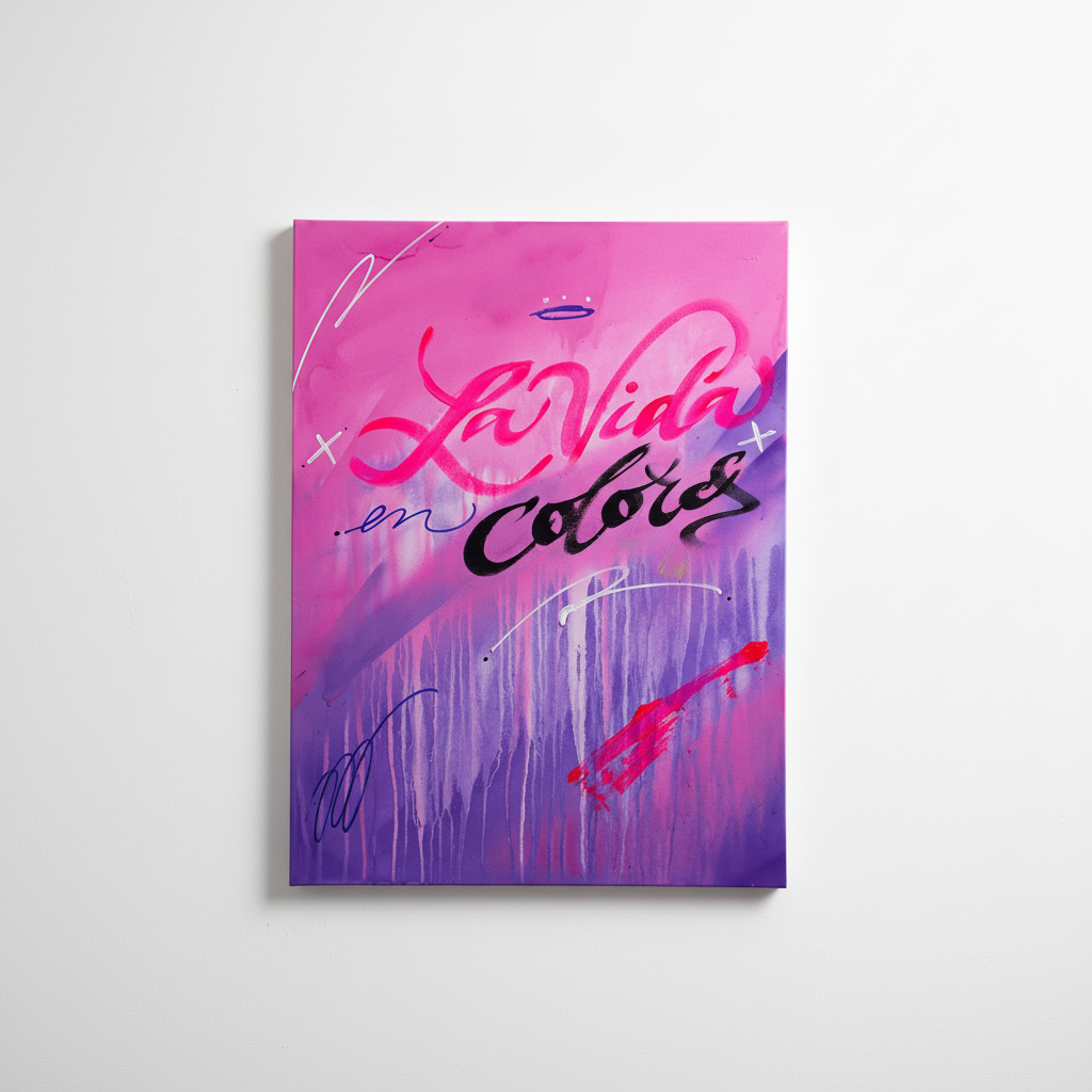 La Vida en Colores - Fondo blanco