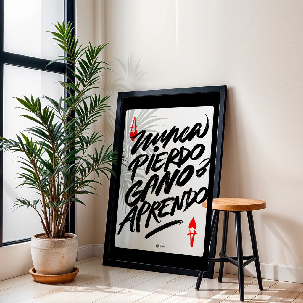 "Nunca Pierdo Gano o Aprendo"