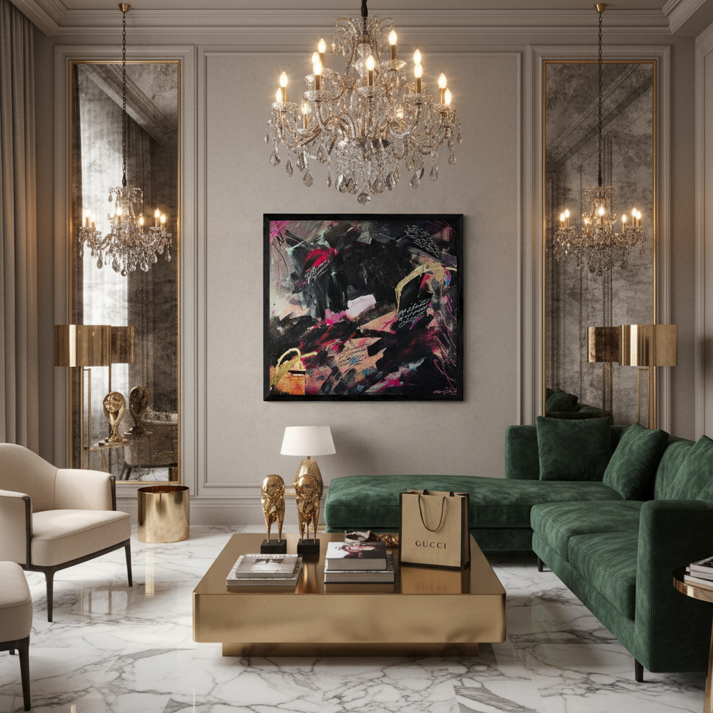 Obra Hucci - Pared lujosa fashion