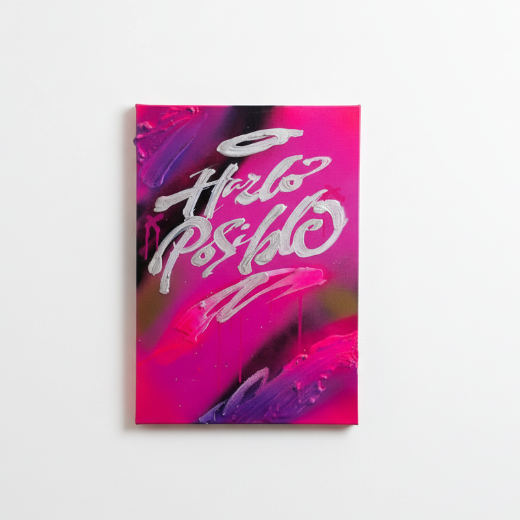 Obra original - Fondo blanco