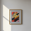 Old Abstract 1 — pared gris con luz de ventana