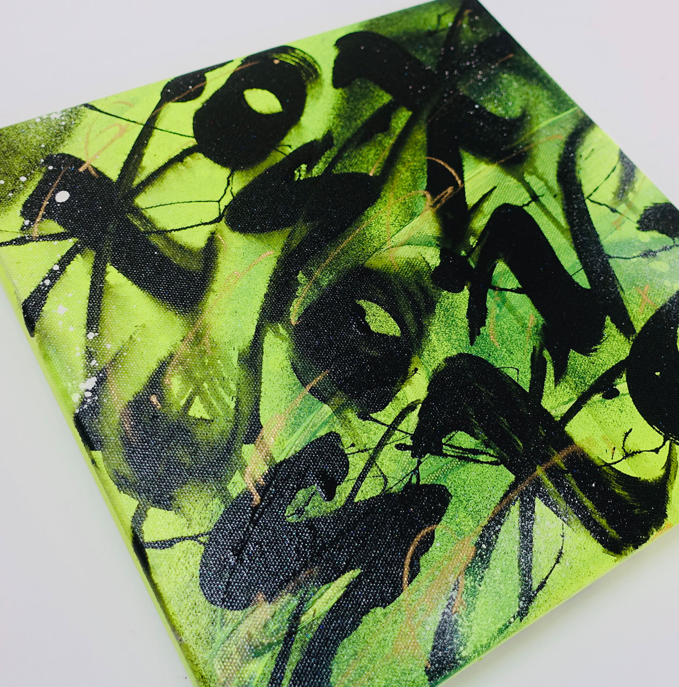 Texture Green Canvas - 2022