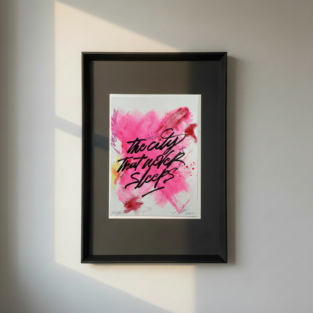 The City That Never Sleeps — Pink 2 1:1