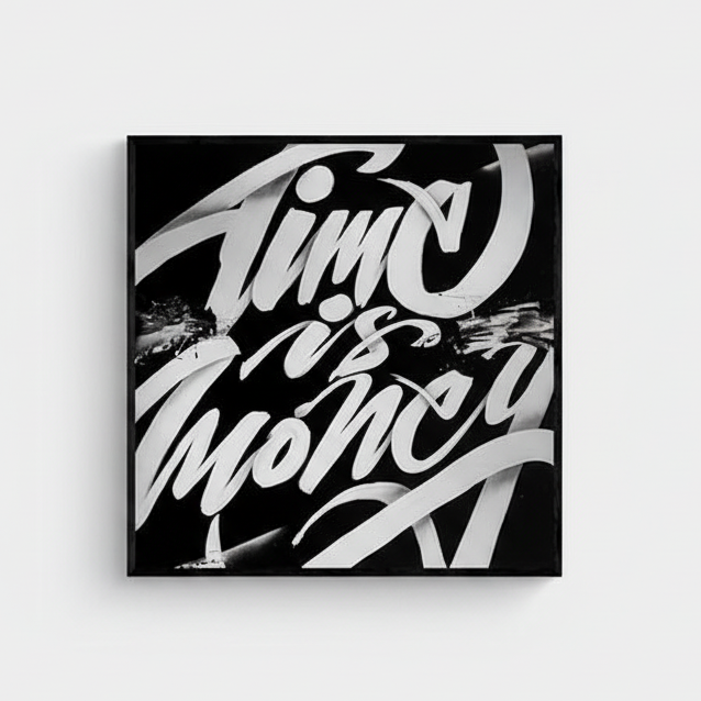 Time is Money - Fondo blanco portada