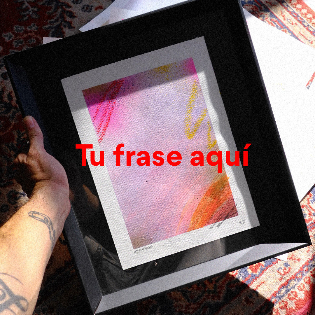 Edición Personalizada - Serie #01 (33x38cm)